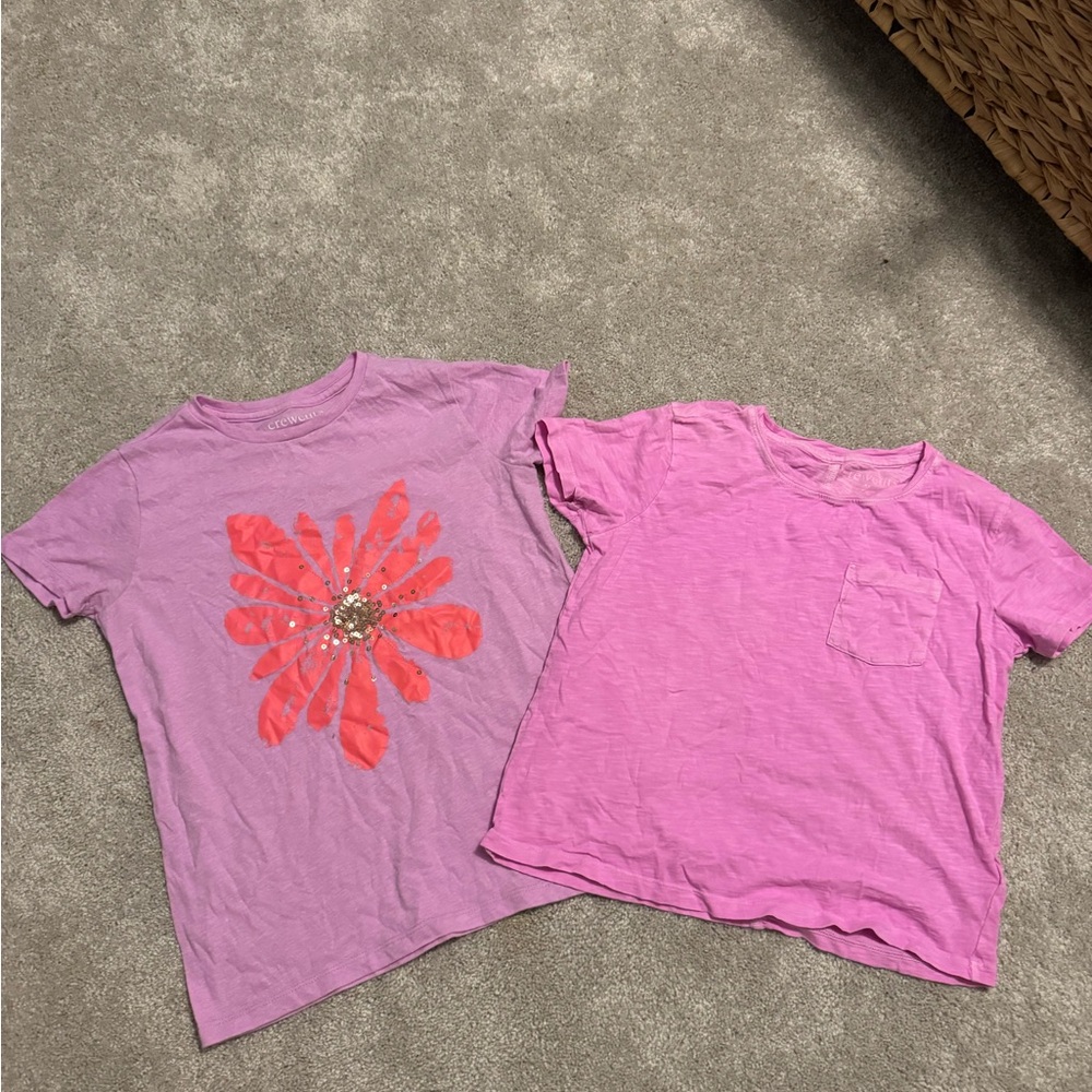Girls J Crew shirts size Child Large 10-11